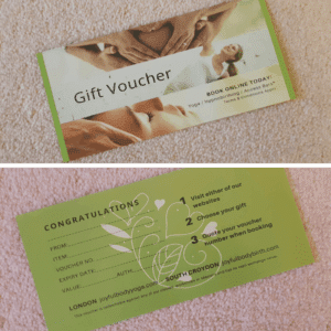 Gift voucher